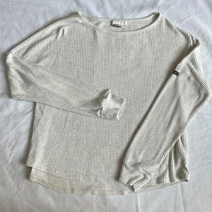 Roxy Off-White Womens XS Long Sleeve